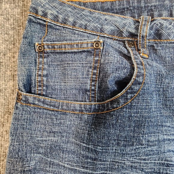 Baileys Pointe Jeans Womens Size 22 W Capris Cropped Cotton Blend High Rise - Picture 4 of 8